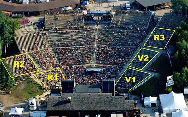 Reserved Seating Chart